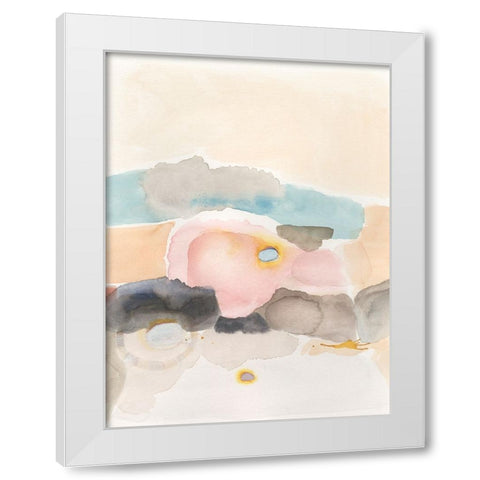 Desert Canyon I White Modern Wood Framed Art Print by Fuchs, Jodi