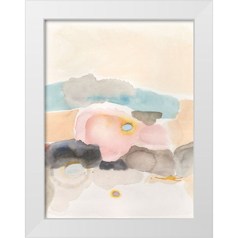 Desert Canyon I White Modern Wood Framed Art Print by Fuchs, Jodi