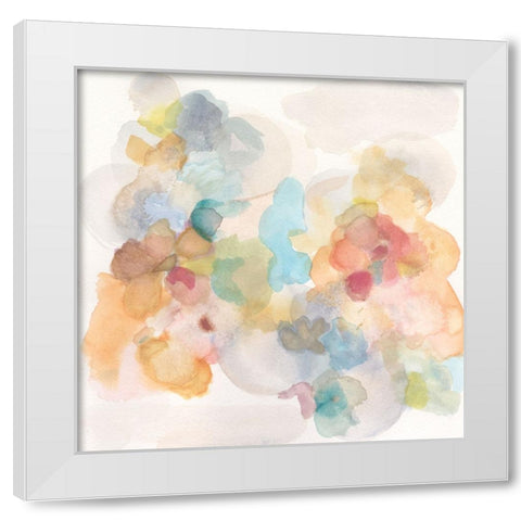Soft Bloom I White Modern Wood Framed Art Print by Fuchs, Jodi