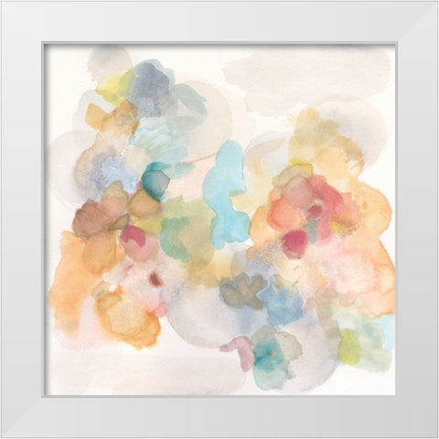 Soft Bloom I White Modern Wood Framed Art Print by Fuchs, Jodi