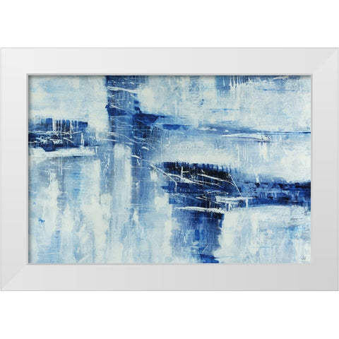 Fade Out White Modern Wood Framed Art Print by Schicker, Joshua