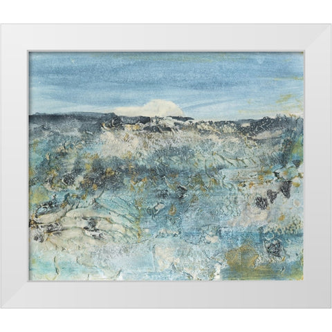 Pattern of Peace II White Modern Wood Framed Art Print by Bramma, Lila