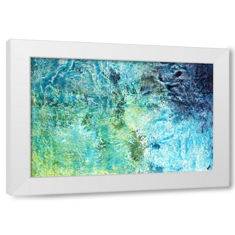 Little Ocean White Modern Wood Framed Art Print by Estes, Tyson