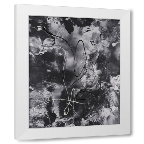 Radical Mix II White Modern Wood Framed Art Print by Moore, Regina