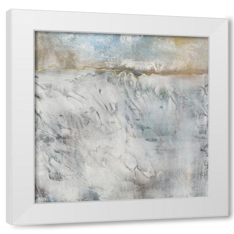 Dare to Face I White Modern Wood Framed Art Print by Bramma, Lila