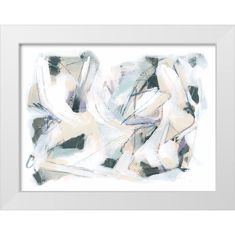 Arctic Helix I White Modern Wood Framed Art Print by Vess, June Erica