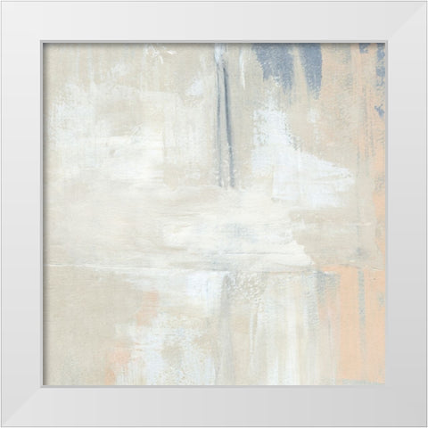 Stucco White I White Modern Wood Framed Art Print by Warren, Annie