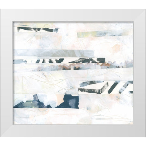 Pattern Camouflage I White Modern Wood Framed Art Print by Vess, June Erica