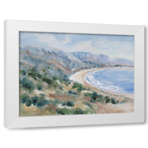 Coastal Mist II White Modern Wood Framed Art Print by OToole, Tim