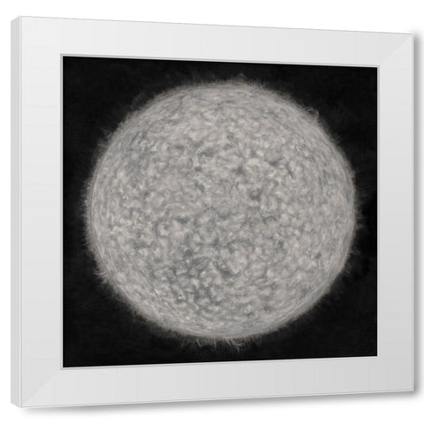 Celestial Spheres II White Modern Wood Framed Art Print by Willett, Michael