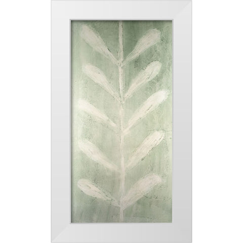 Veriegatas II White Modern Wood Framed Art Print by Lam, Vanna