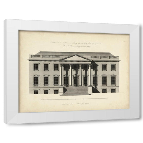 Richardson Architecture II White Modern Wood Framed Art Print by Richardson, George