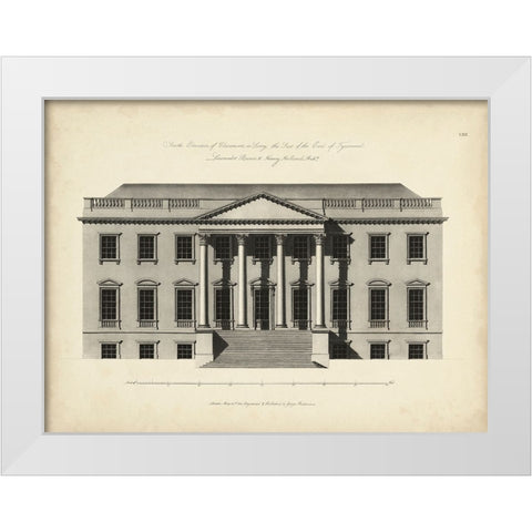 Richardson Architecture II White Modern Wood Framed Art Print by Richardson, George