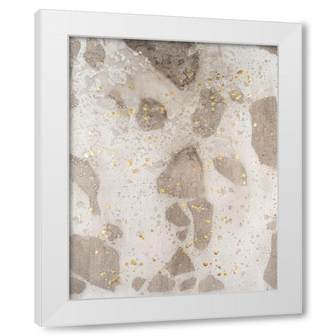 Chordata I White Modern Wood Framed Art Print by Lam, Vanna