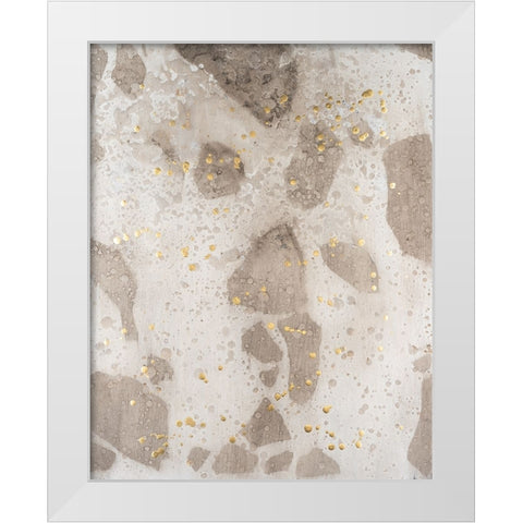 Chordata I White Modern Wood Framed Art Print by Lam, Vanna