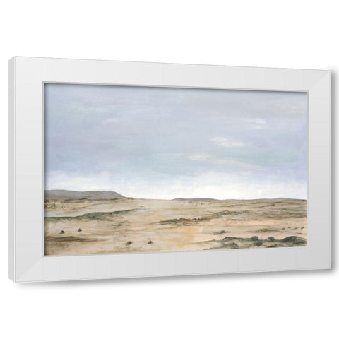 Arid Vista I White Modern Wood Framed Art Print by Willett, Michael