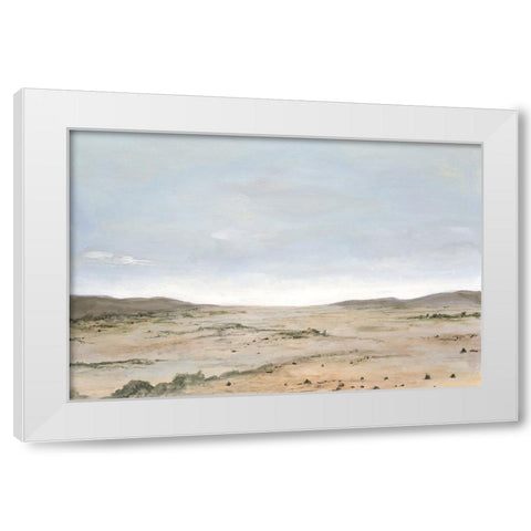 Arid Vista II White Modern Wood Framed Art Print by Willett, Michael