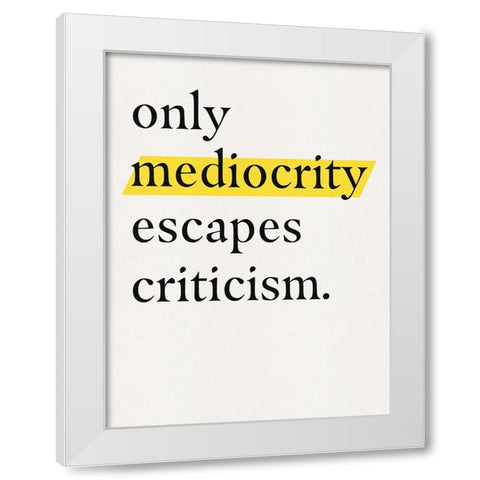 Bro-Inspo II White Modern Wood Framed Art Print by Green, Jacob