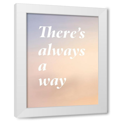 Bro-Inspo IV White Modern Wood Framed Art Print by Green, Jacob