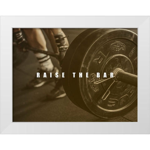 Bro-Inspo VI White Modern Wood Framed Art Print by Green, Jacob
