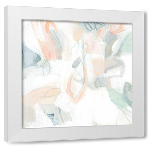 Granite Biome II White Modern Wood Framed Art Print by Vess, June Erica