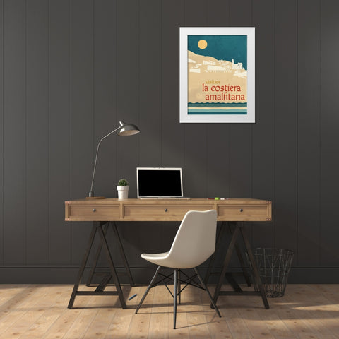 Summer Abroad IV White Modern Wood Framed Art Print by Green, Jacob
