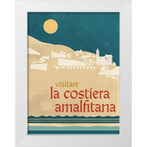 Summer Abroad IV White Modern Wood Framed Art Print by Green, Jacob