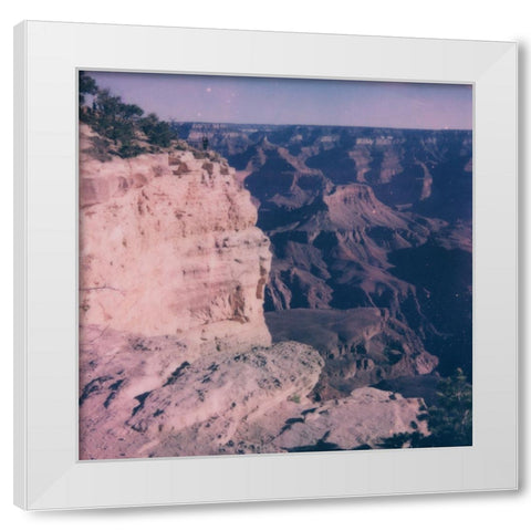 Grand Canyon Vista II White Modern Wood Framed Art Print by Green, Jacob