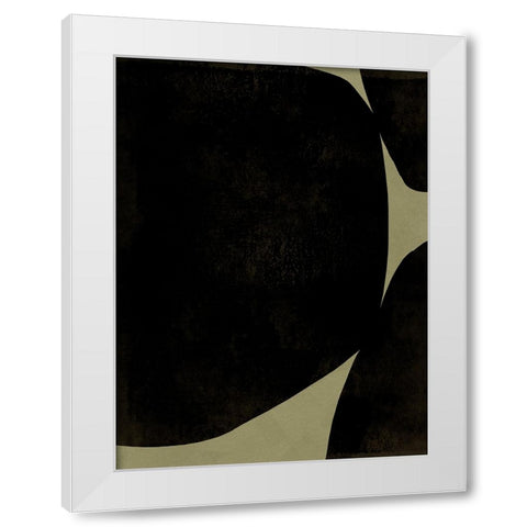 Heirloom Orbs I White Modern Wood Framed Art Print by Green, Jacob