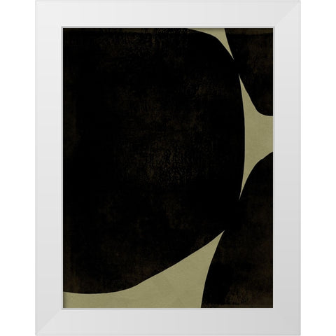 Heirloom Orbs I White Modern Wood Framed Art Print by Green, Jacob