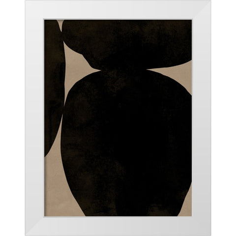 Heirloom Orbs II White Modern Wood Framed Art Print by Green, Jacob