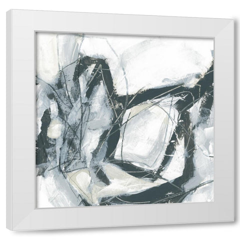 Curated Marks I White Modern Wood Framed Art Print by Vess, June Erica