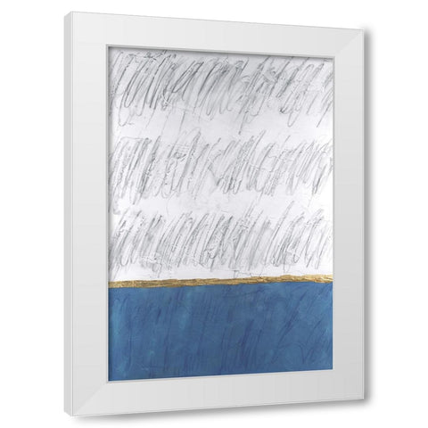 Chroma Tract II White Modern Wood Framed Art Print by Willett, Michael