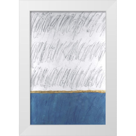Chroma Tract II White Modern Wood Framed Art Print by Willett, Michael