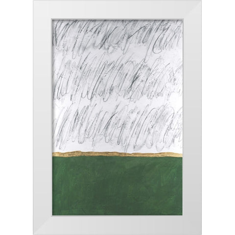 Chroma Tract III White Modern Wood Framed Art Print by Willett, Michael