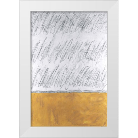 Chroma Tract IV White Modern Wood Framed Art Print by Willett, Michael