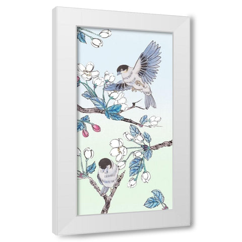 Whispers of Spring VI White Modern Wood Framed Art Print by Wang, Melissa