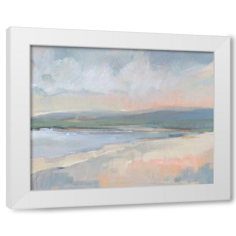 Coastal Study I White Modern Wood Framed Art Print by OToole, Tim