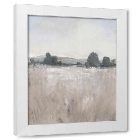 Place And Time I White Modern Wood Framed Art Print by OToole, Tim