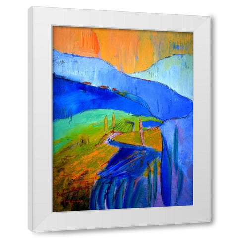 Fertile Dreams I White Modern Wood Framed Art Print by Fagan, Dorothy
