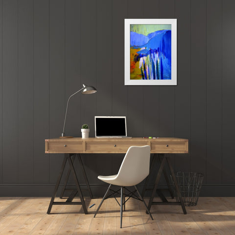 Fertile Dreams II White Modern Wood Framed Art Print by Fagan, Dorothy