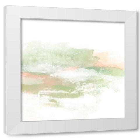 Patina Coastline VIII White Modern Wood Framed Art Print by Vess, June Erica