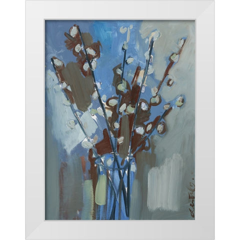 Winter Willow I White Modern Wood Framed Art Print by Ferrell, Erin McGee