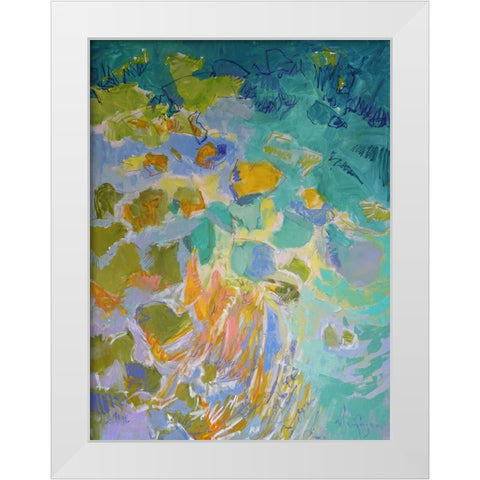 Lift Me Fly Me White Modern Wood Framed Art Print by Fagan, Dorothy