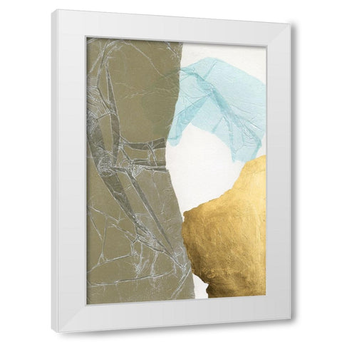 Esoteric Collage III White Modern Wood Framed Art Print by Lam, Vanna