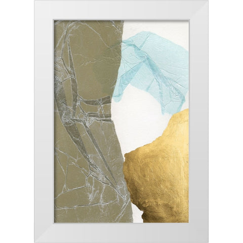 Esoteric Collage III White Modern Wood Framed Art Print by Lam, Vanna