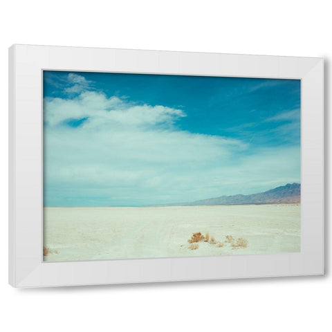 Salt Flat Walk I White Modern Wood Framed Art Print by Quintero, Sonja