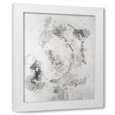Frozen Vapor II White Modern Wood Framed Art Print by Willett, Michael