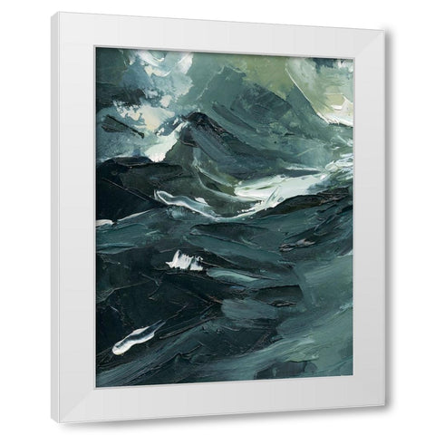 Lost in the Sea I White Modern Wood Framed Art Print by Caroline, Emma