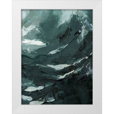 Lost in the Sea II White Modern Wood Framed Art Print by Caroline, Emma